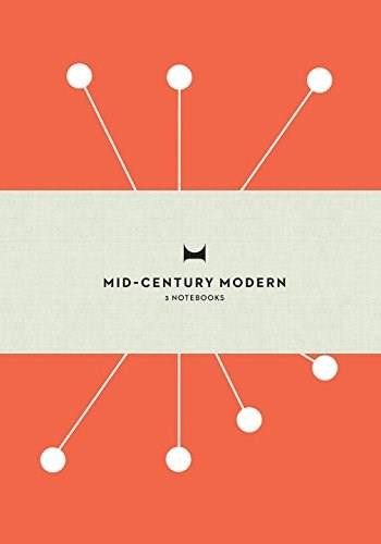 Mid-Century Modern: Notebooks (Set of 3) by Frances Ambler, Here Design, 9780500420386