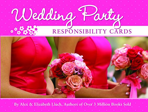 Wedding Party Responsibility Cards (Miniature Edition) by Alex A. Lluch, 9781934386507