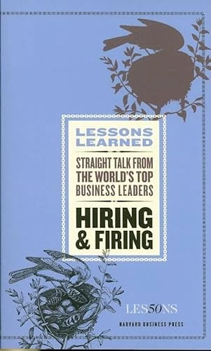 Hiring and Firing by Fifty Lessons, 9781422123089