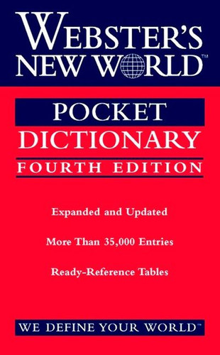 Webster's New World Pocket Dictionary (Miniature Edition) by Editors of Webster's New World Coll, 9780544986619