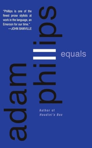 Equals by Adam Phillips, 9780465056804