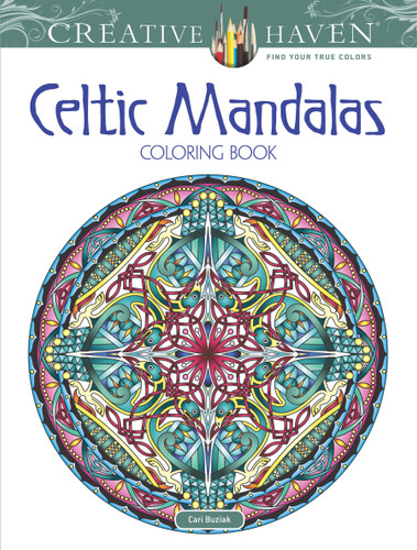 Creative Haven Celtic Mandalas Coloring Book by Cari Buziak, 9780486814230
