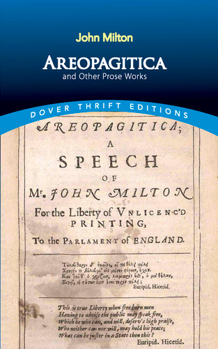 Areopagitica and Other Prose Works by John Milton, C.E. Vaughan, 9780486811253