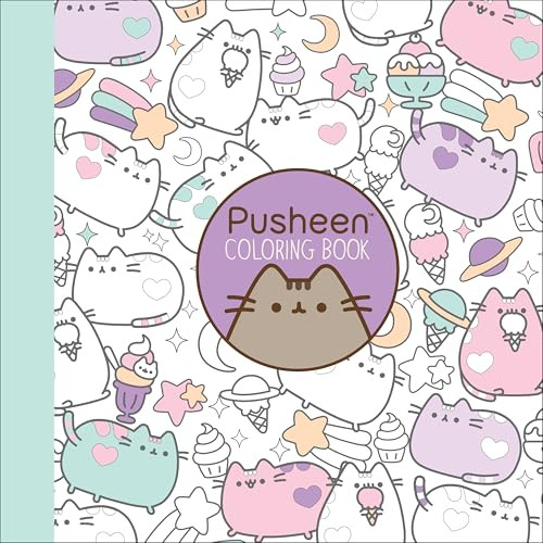 Pusheen Coloring Book by Claire Belton, 9781501164767