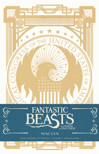 Fantastic Beasts and Where to Find them: MACUSA Hardcover Ruled Journal by Insight Editions, 9781608879304