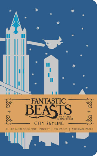 Fantastic Beasts and Where to Find Them: City Skyline Hardcover Ruled Notebook (Miniature Edition) by Insight Editions, 9781608879489