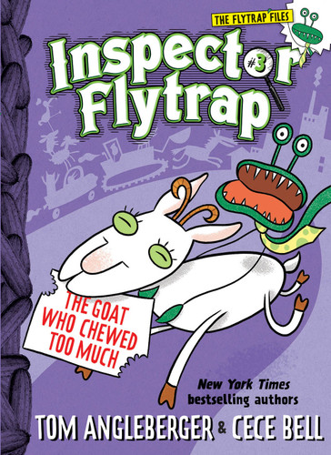 Inspector Flytrap in The Goat Who Chewed Too Much (Inspector Flytrap #3) - 9781419709562 by Tom Angleberger, Cece Bell, 9781419709562