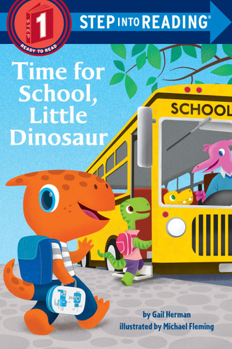 Time for School, Little Dinosaur by Gail Herman, Michael Fleming, 9780399556456