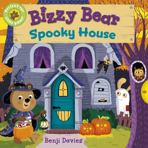 Bizzy Bear: Spooky House ((An Interactive Halloween Board Book with Tabs and Slides to Push and Pull - For Babies and Toddlers)) by Benji Davies, 9780763693275