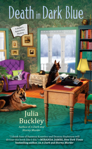 Death in Dark Blue by Julia Buckley, 9780425282618