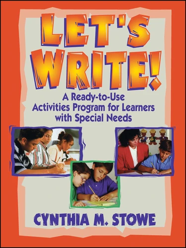 Let's Write! (A Ready-to-Use Activities Program for Learners with Special Needs) by Cynthia M. Stowe, 9780130320100