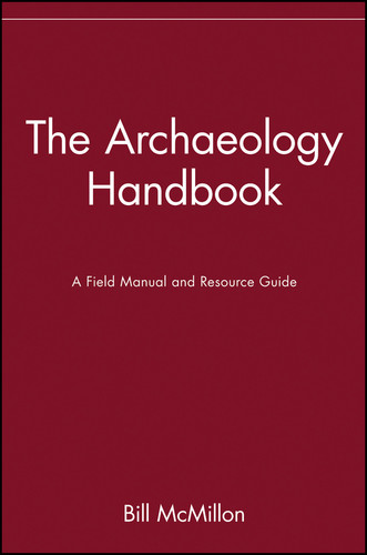 The Archaeology Handbook (A Field Manual and Resource Guide) by Bill McMillon, 9780471530510