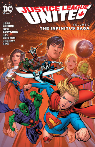 Justice League United Vol. 2: The Infinitus Saga by Jeff Lemire, 9781401270353