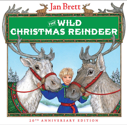 The Wild Christmas Reindeer - 9780399221927 by Jan Brett, 9780399221927