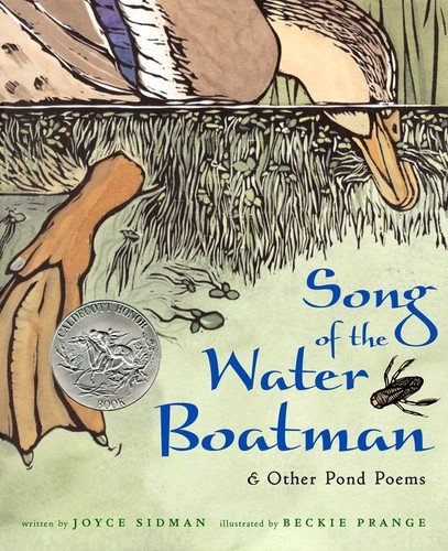 Song of the Water Boatman and Other Pond Poems (A Caldecott Honor Award Winner) by Joyce Sidman, Beckie Prange, 9780618135479