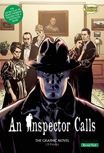 An Inspector Calls The Graphic Novel: Quick Text by Jason Cobley, Will Volley, Alejandro Sanchez, Jim Campbell, Clive Bryant, 9781907127243