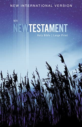 NIV, Outreach New Testament, Large Print, Paperback - 9780310446439 by Zondervan