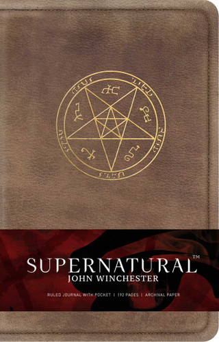 Supernatural: John Winchester Hardcover Ruled Journal by Insight Editions, 9781683830740