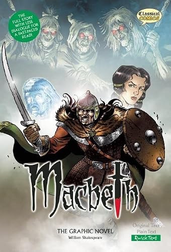 Macbeth The Graphic Novel: Quick Text by William Shakespeare, 9781906332464