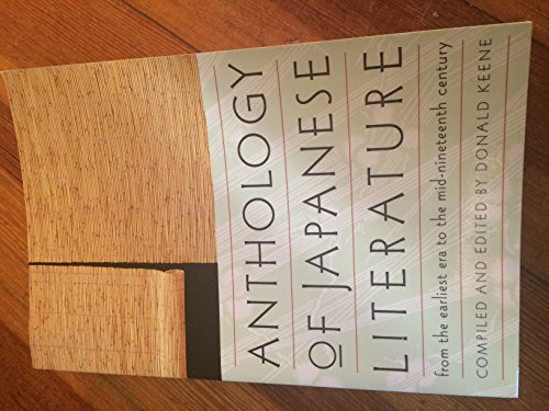 Anthology of Japanese Literature (From the Earliest Era to the Mid-Nineteenth Century) by Donald Keene, 9780802150585