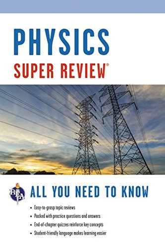 Physics Super Review by The Editors of REA, 9780878910878