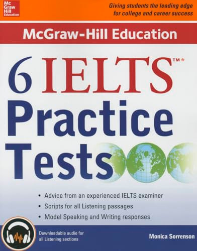McGraw-Hill Education 6 IELTS Practice Tests with Audio by Monica Sorrenson, 9780071845151