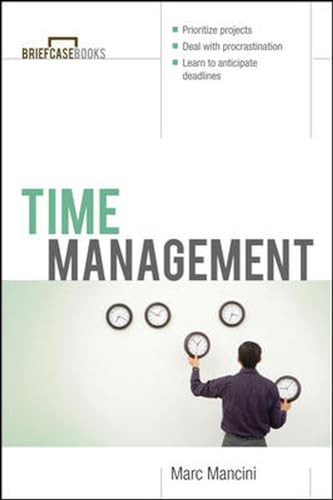 Time Management by Marc Mancini, 9780071406109