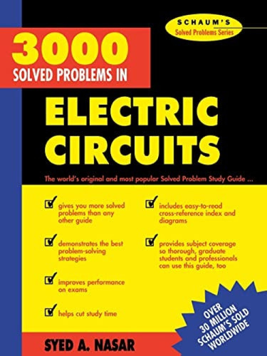 3,000 Solved Problems in Electrical Circuits by Syed A. Nasar, 9780070459366
