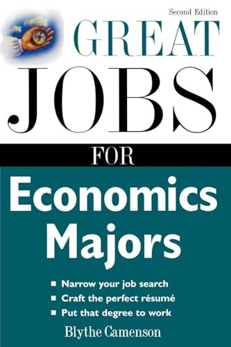 Great Jobs for Economics Majors by Blythe Camenson, 9780071467742