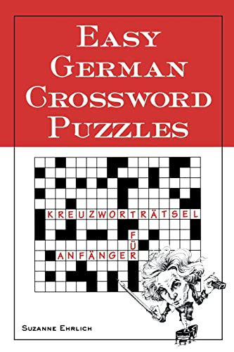 Easy German Crossword Puzzles by Suzanne Ehrlich, 9780844225081