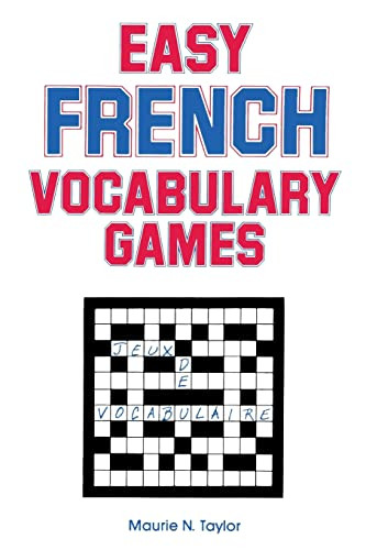 Easy French Vocabulary Games by R. Sales, 9780844213231
