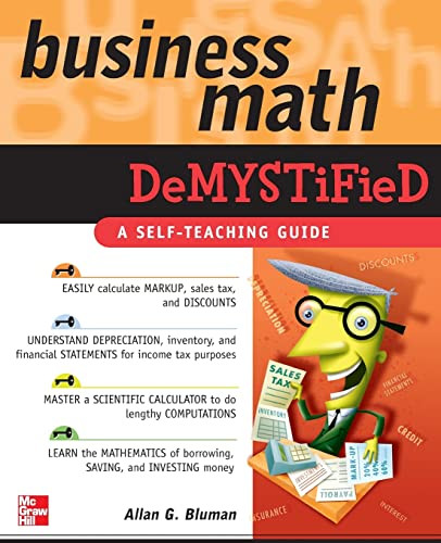 Business Math Demystified by Allan G. Bluman, 9780071464703