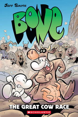 The Great Cow Race: A Graphic Novel (Bone #2) by Jeff Smith, Jeff Smith, 9780439706391