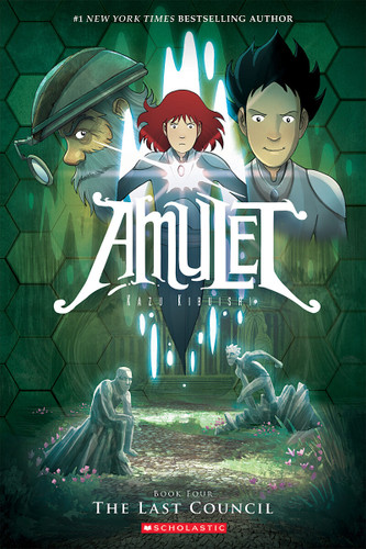 The Last Council: A Graphic Novel (Amulet #4) by Kazu Kibuishi, Kazu Kibuishi, 9780545208871