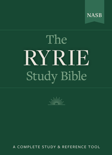 The Ryrie NASB Study Bible Hardcover Red Letter by Charles C Ryrie, 9780802484697