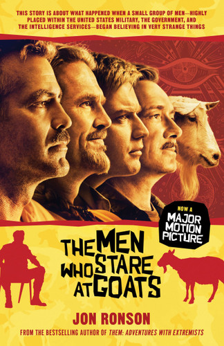 The Men Who Stare at Goats by Jon Ronson, 9781439181775