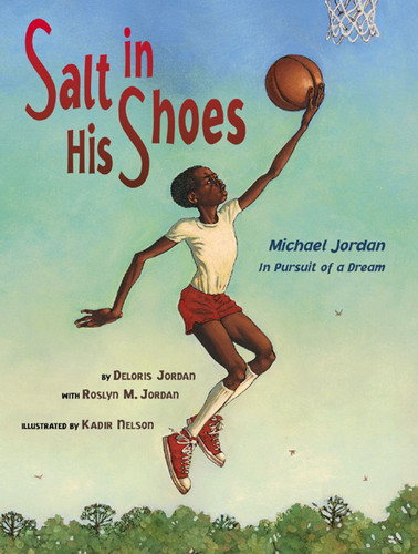 Salt In His Shoes (Michael Jordan in Pursuit of a Dream) by Deloris Jordan, Roslyn M. Jordan, Kadir Nelson, 9780689833717