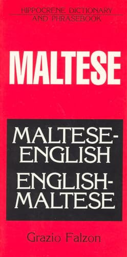 Maltese-English/English-Maltese Dictionary and Phrasebook by Grazio Falzon, 9780781805650