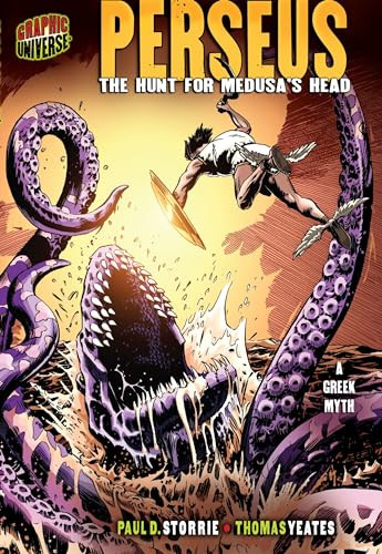 Perseus (The Hunt for Medusa's Head [A Greek Myth]) by Paul D. Storrie, Thomas Yeates, 9781580138888