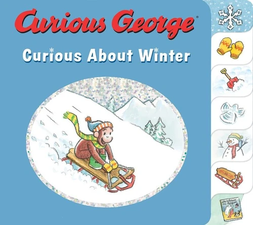 Curious George Curious About Winter (A Winter and Holiday Book for Kids) by H. A. Rey, 9781328917874