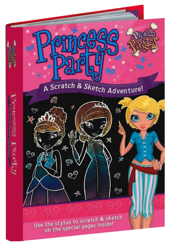 Princess Party A Scratch & Sketch Adventure! by Imagine That Publishing Ltd, 9780486829043