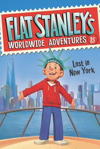 Flat Stanley's Worldwide Adventures #15: Lost in New York by Jeff Brown, Macky Pamintuan, 9780062366092