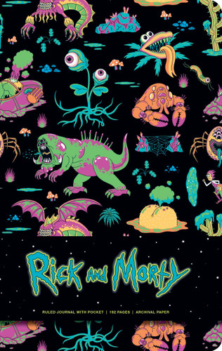 Rick and Morty Hardcover Ruled Journal by Insight Editions, 9781683835042