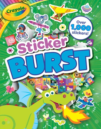 Crayola: Sticker Burst (A Crayola Sticker Activity Book for Kids) by BuzzPop, 9781499809114