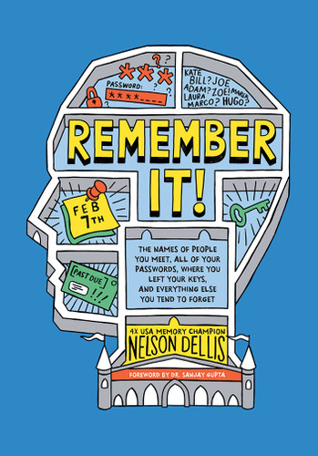 Remember It! (The Names of People You Meet, All of Your Passwords, Where You Left Your Keys, and Everything Else You Tend to Forget) by Nelson Dellis, Adam Hayes, Sanjay Gupta, 9781419732560