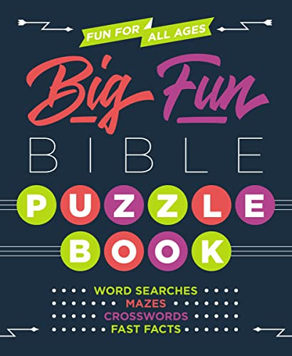 Big Fun Bible Puzzle Book by Thomas Nelson, 9781404108851