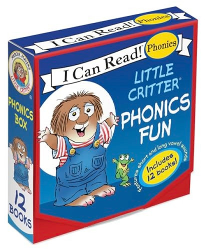 Little Critter 12-Book Phonics Fun! (A Box of 12 Mini-Books Featuring Short and Long Vowel Sounds) by Mercer Mayer, Mercer Mayer, 9780061478253