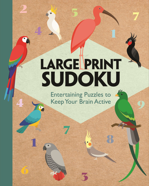 Large Print Sudoku (Entertaining Puzzles to Keep Your Brain Active) - 9781789500745 by Eric Saunders
