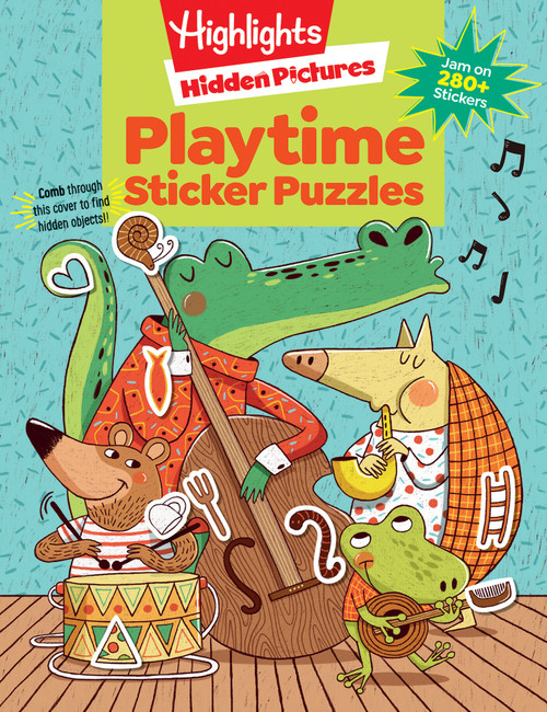 Playtime Sticker Puzzles by Highlights, 9781620917862