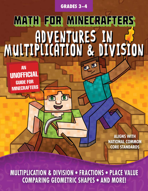 Math for Minecrafters: Adventures in Multiplication & Division by Sky Pony Press, Amanda Brack, 9781510718203
